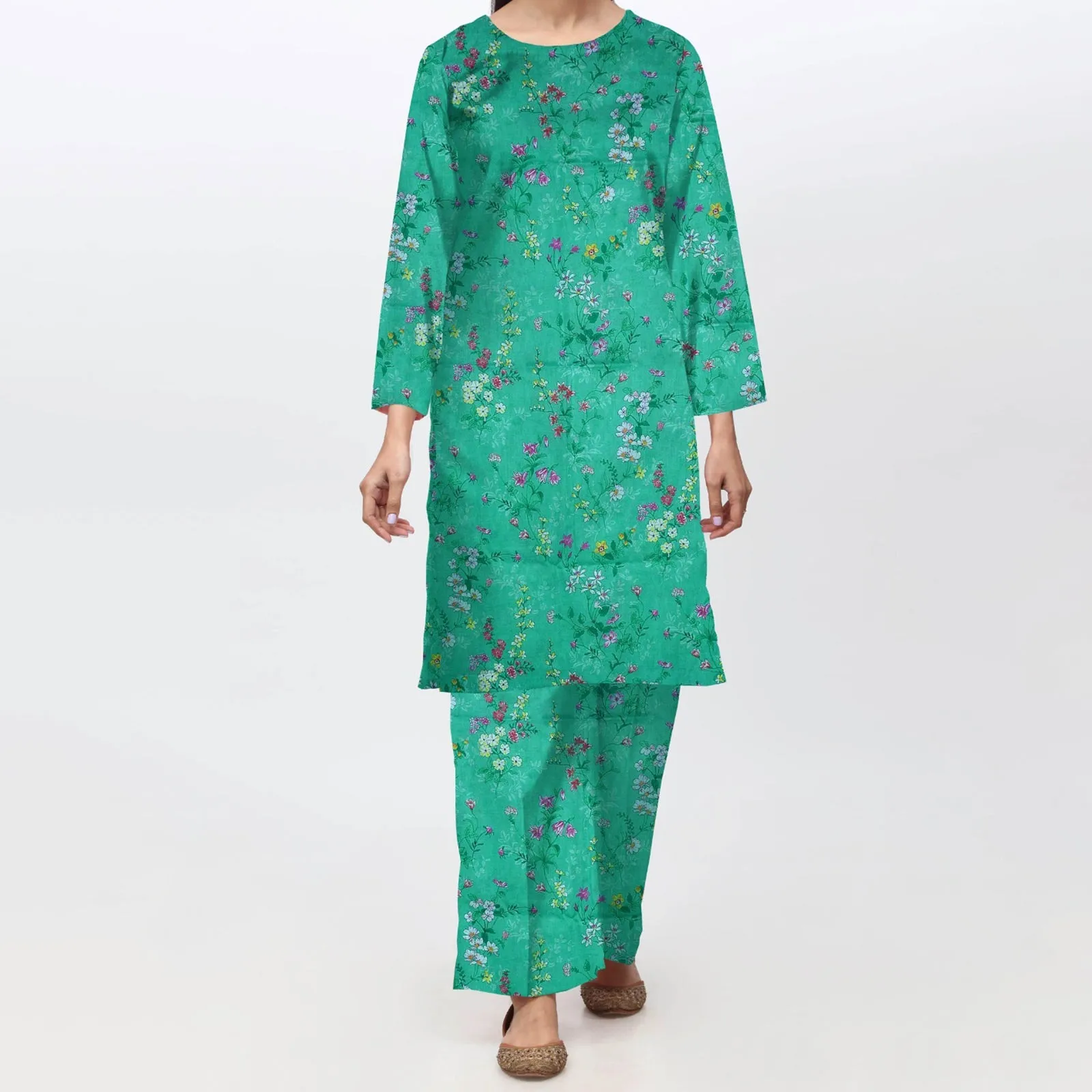 2PC - Unstitched Digital Printed Lawn Suit PS4828