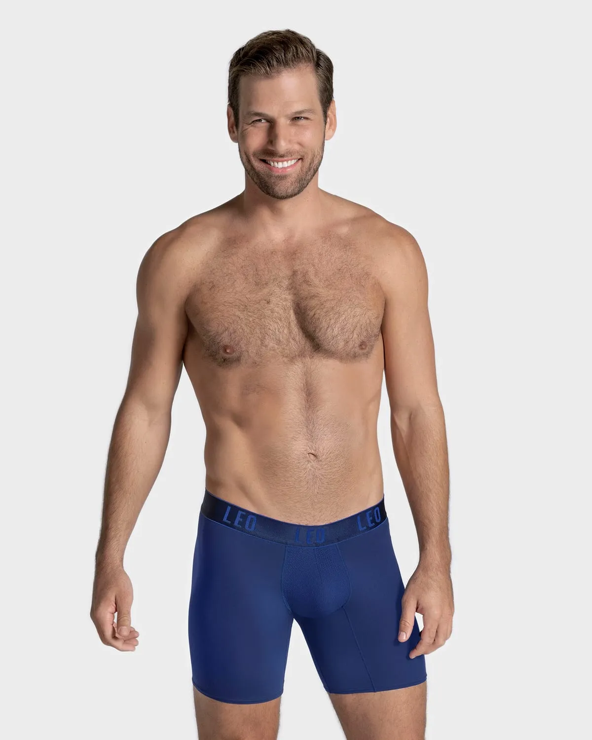 3-Pack Long Athletic Boxer Brief with Side Pocket