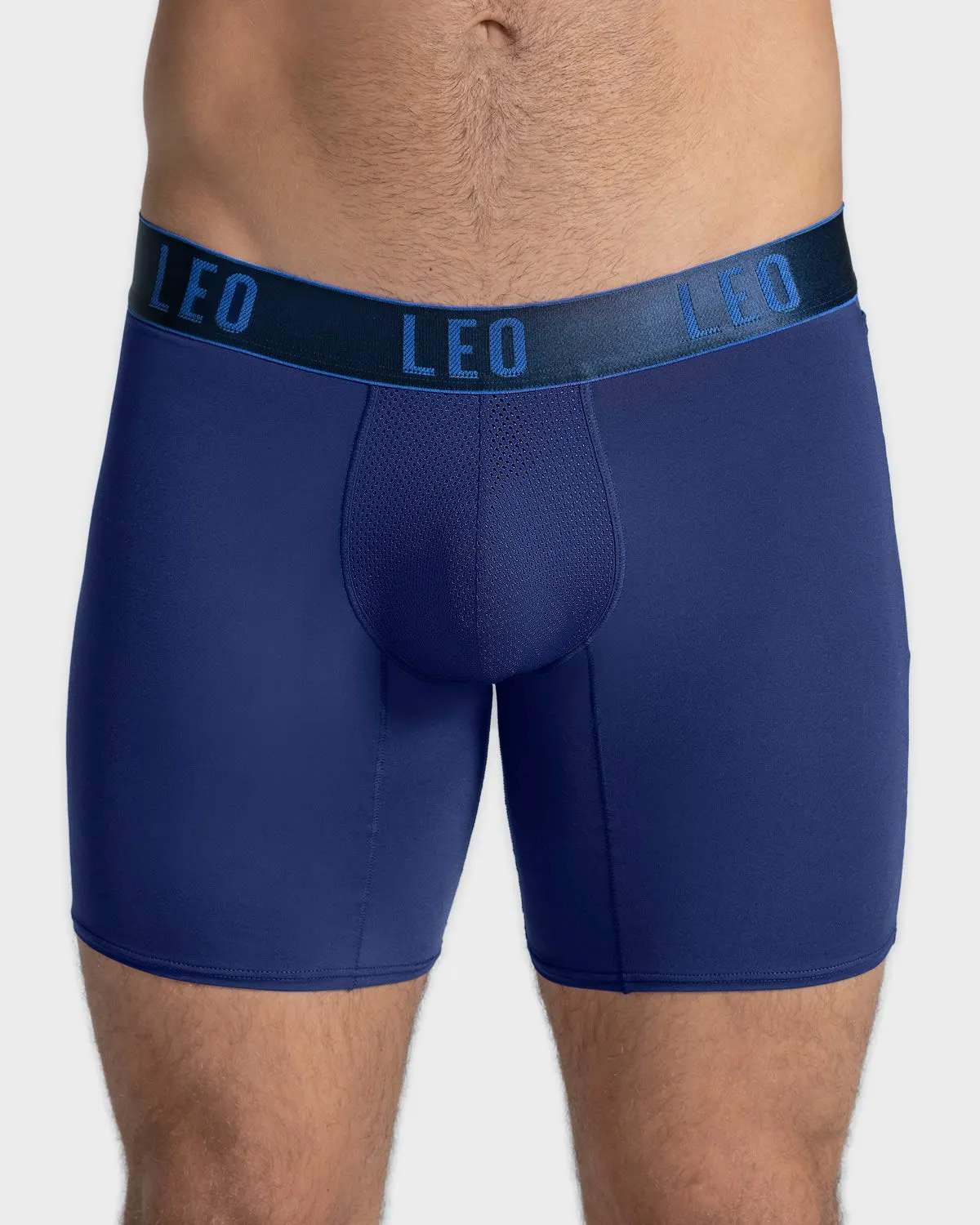 3-Pack Long Athletic Boxer Brief with Side Pocket