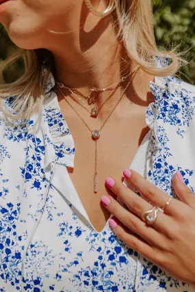 All The Allure Layered Necklace