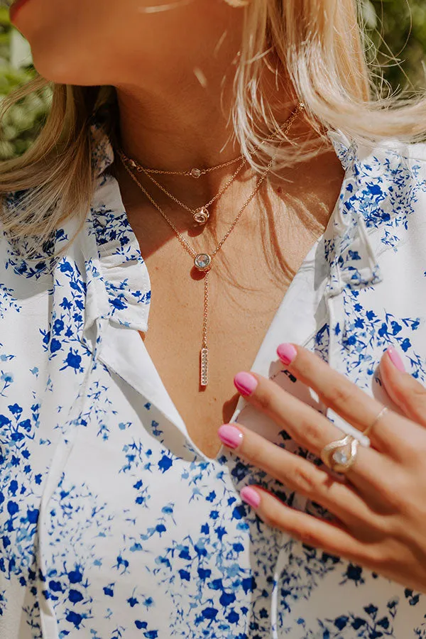 All The Allure Layered Necklace