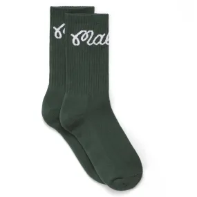 Bon Script Sock Green - SU24