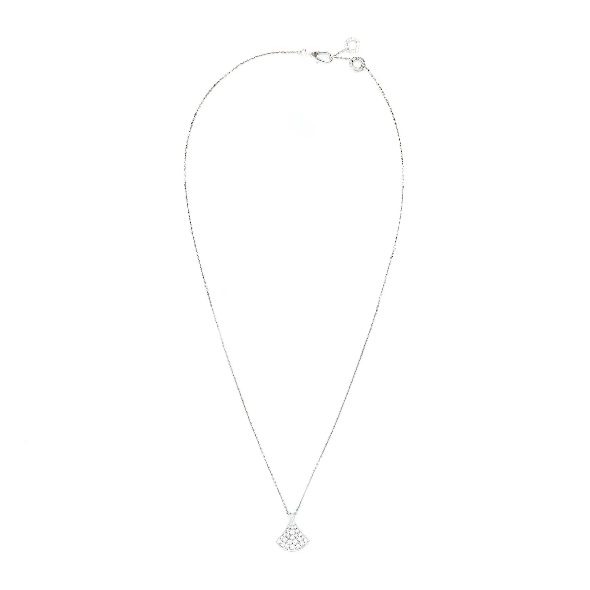 Bvlgari Divas’ Dream Necklace White Gold Diamonds