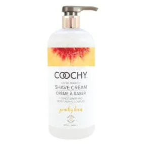 COOCHY Shave Cream Oh So Smooth Shaving Cream Peachy Cream 32fl.oz