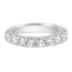 Cynthia | Half Diamond Wedding Band