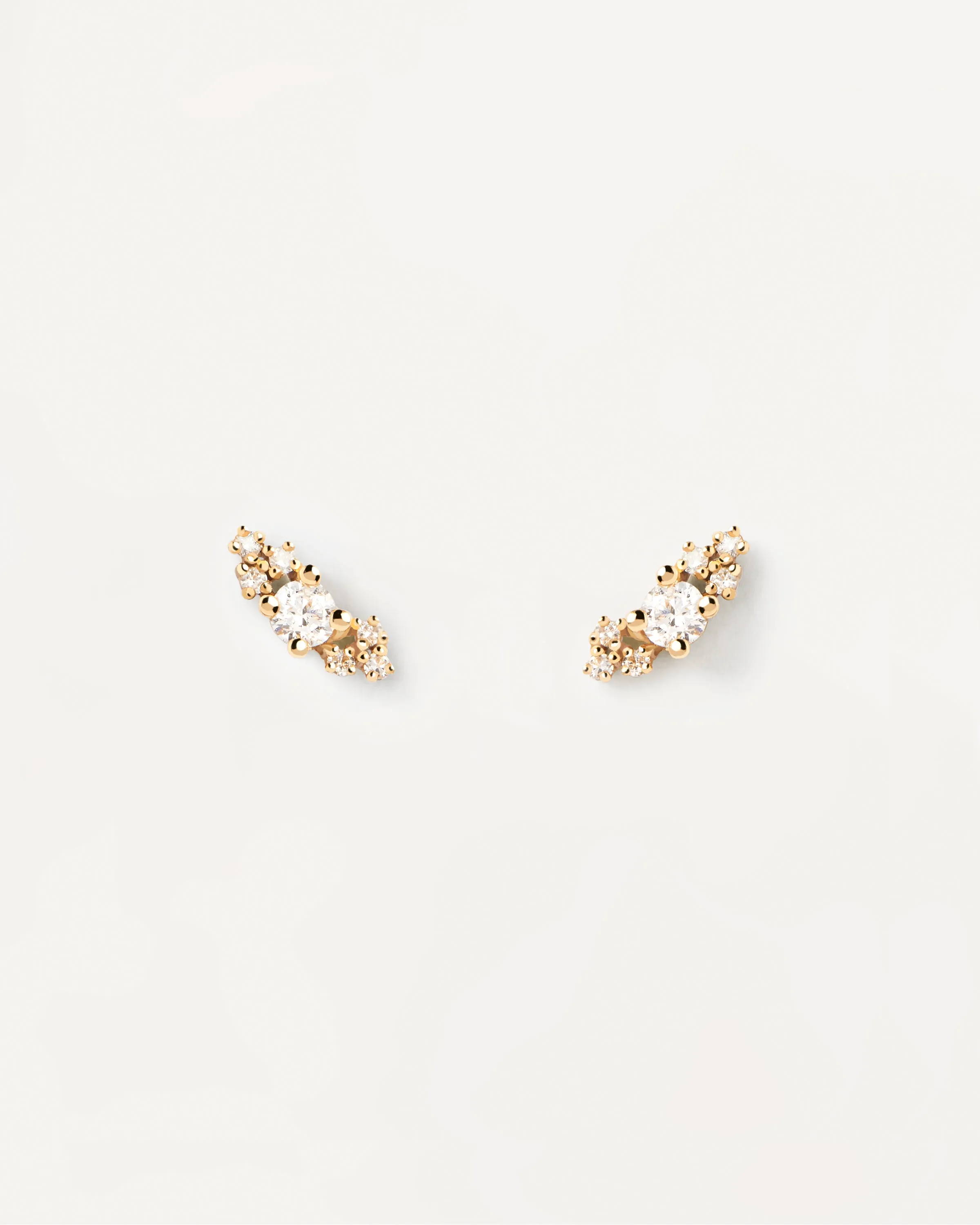 Diamonds and gold Amelie Single Earring