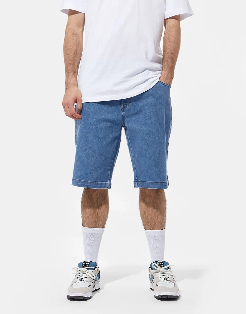 Dickies Wingville Loose Denim Short - Light Wash