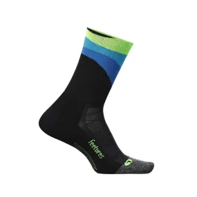 Elite Light Cushion Mini Crew Sock - Rhythmic Black