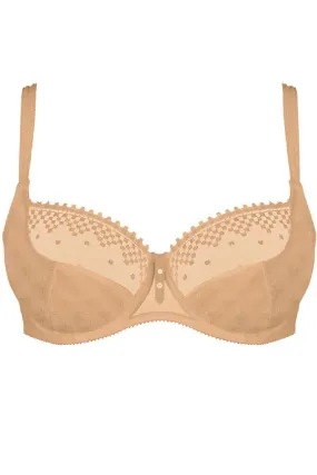 Empreinte Jazz Demi Cup Bra, Cups E-G, Caramel (8189)