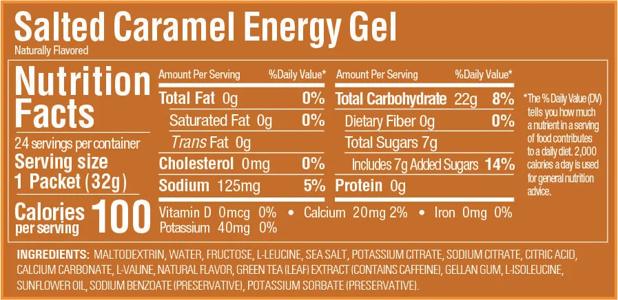 Energy Gel - Salted Caramel