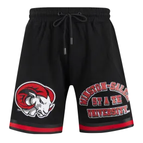 HBCU X NBA ALL STAR 2024 WINSTON-SALEM STATE UNIVERSITY MEN'S DK SHORT (BLACK/RED)