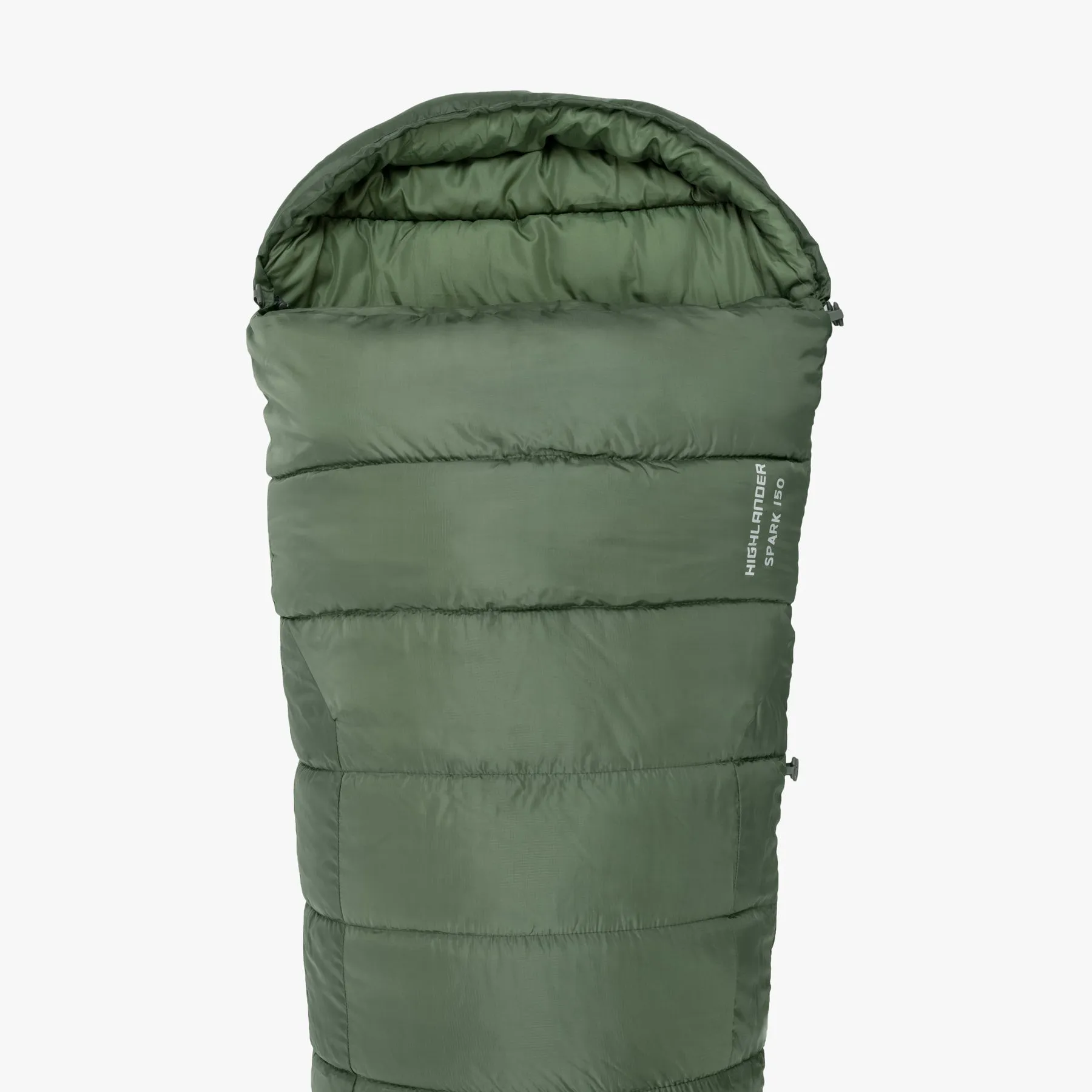 Highlander Forces Phoenix Ember 250 Mummy Sleeping Bag Olive Green