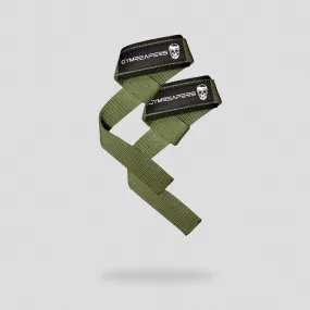 Lifting Straps | Premium Padded Weightlifting Straps - Green