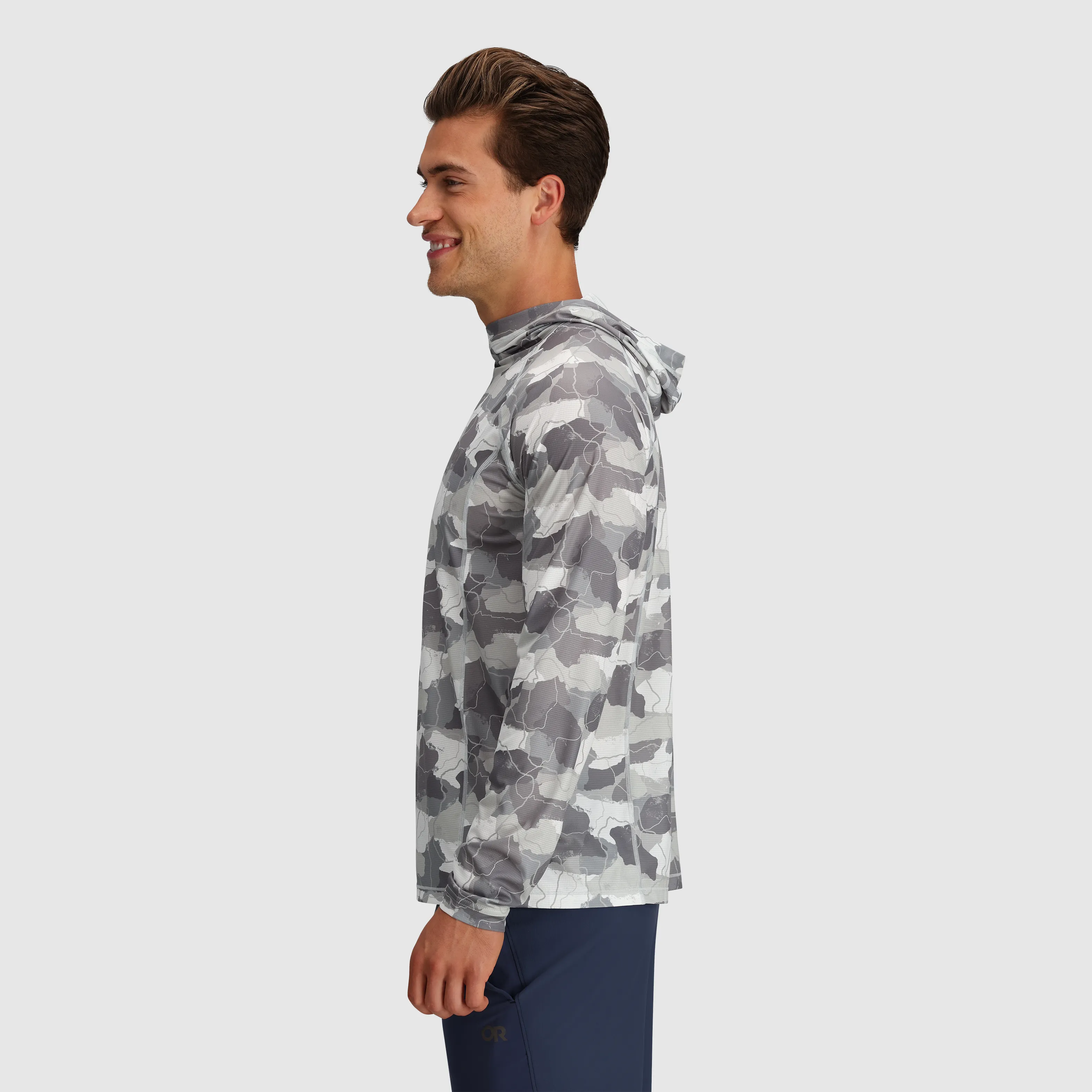 Men's Echo Printed Hoodie