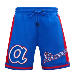 MLB ATLANTA BRAVES RETRO CLASSIC MEN'S 2.0 SHORT (ROYAL BLUE/RED)