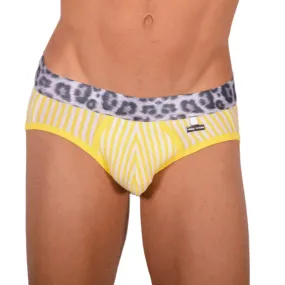 Modus Vivendi Boxer-Jock Combo Bottomless Viscose BackLess Yellow 06813 7