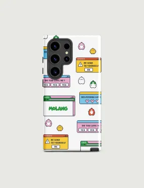 Molang Pixel Art Tough Samsung Case – Windows