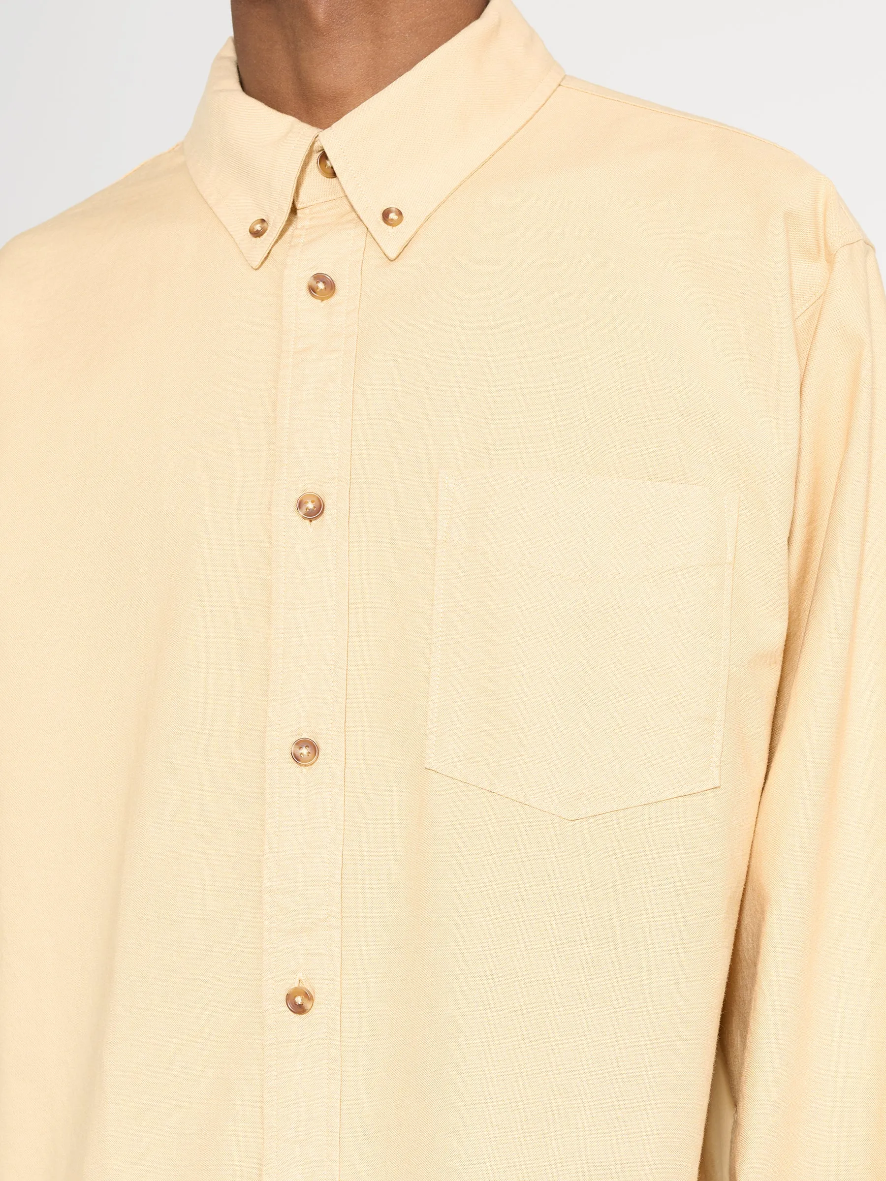 Nike Life Oxford Button Down Shirt Sesame