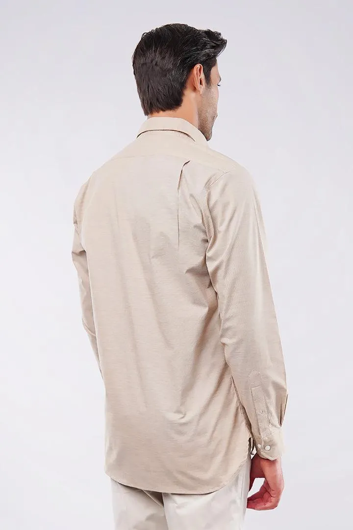 Oxford Shirt - Sand Brown