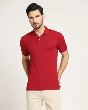 Polo Red Printed T-Shirt - Zodiac