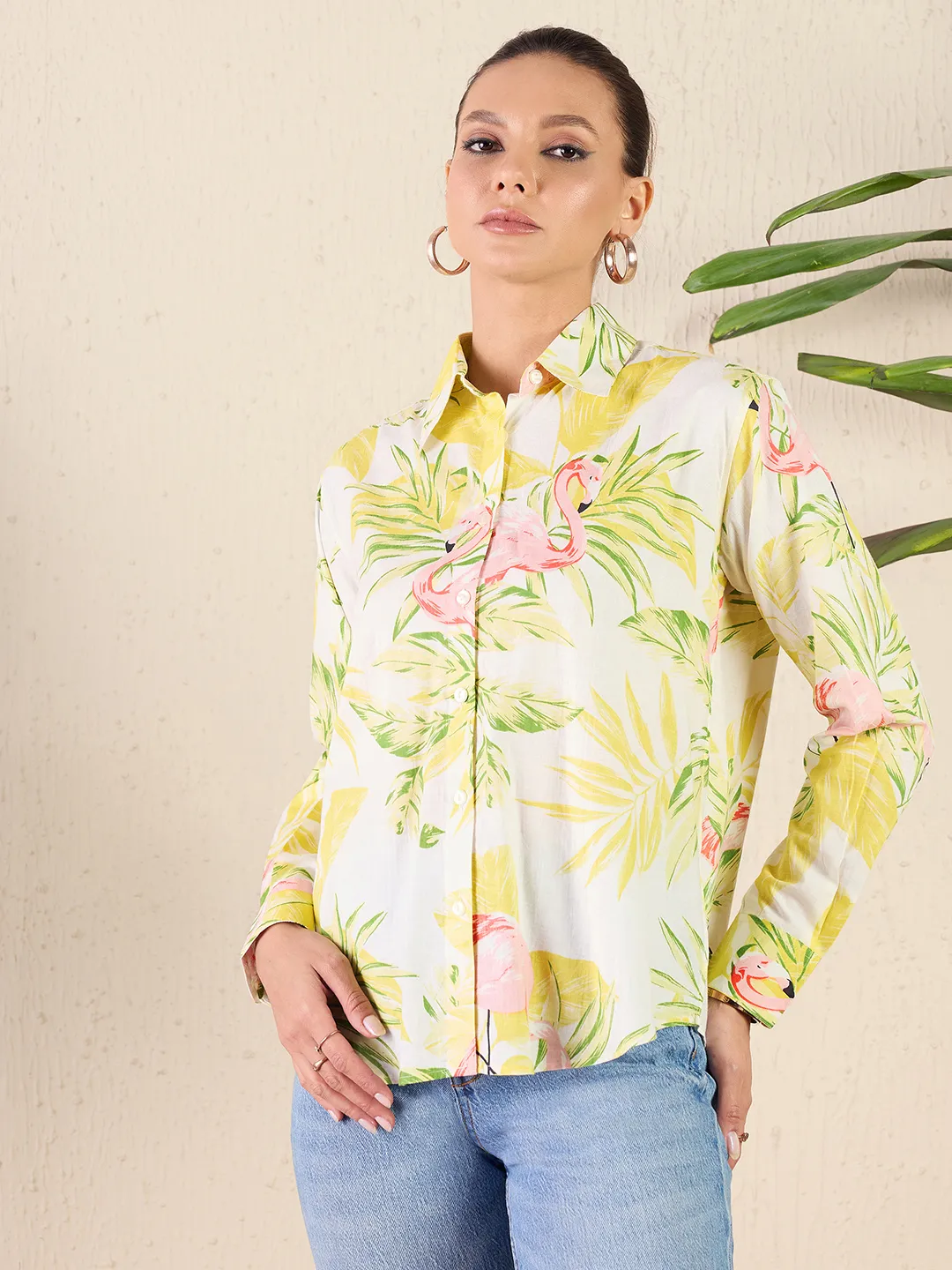 Printed Cotton Shirt