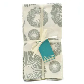 Sea Flower Lichen Napkins set of 4