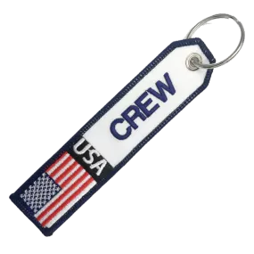 USA CREW KEYCHAIN